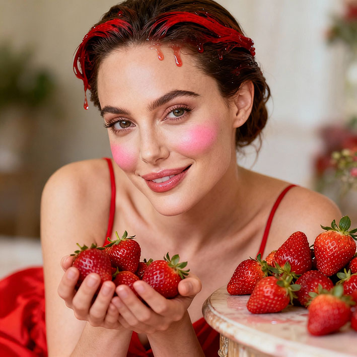 Ambientador de carro personalizado com essência de Morango: fragrância frutada, fresca e duradoura que traz ao interior um aroma agradável e envolvente, ideal para tornar cada viagem numa experiência sensorial única.