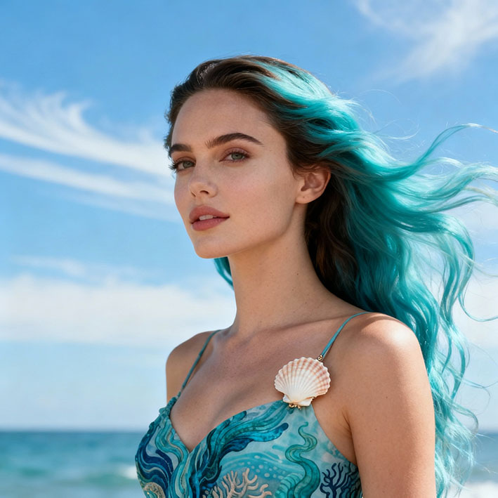 Ambientador de carro personalizado com essência Mar Azul: fragrância fresca e marítima, inspirada na brisa costeira, traz ao interior uma atmosfera revigorante e relaxante, ideal para viajar rodeado pelos aromas do mar.